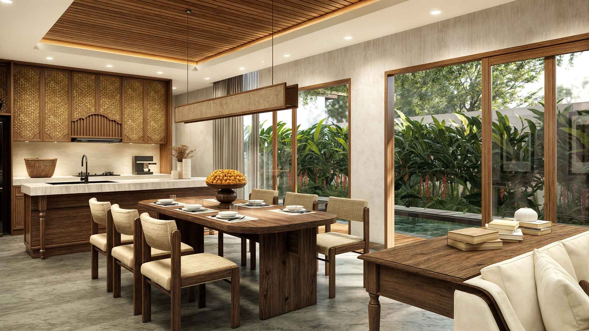 THREE + ONE BEDROOM 2 ARE PRIVATE POOL VILLA